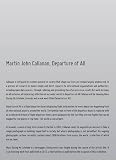 Image de Departure of All: Pamphlet