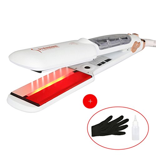 MEIP New Hair Straightener Wet Or Dry Wide Surface Straightening Board Far Infrared Anion Splint Hair Iron