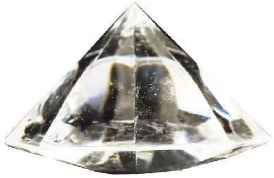 Deko – Diamanten. Größe ca 32 mm. 10 Stück. Farbe: Farblos NATUR - 2