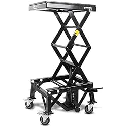 Pont Elevateur Hydraulique ConStands Moto Cross Lift XL + Roulettes Noir