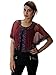 Matelco Brown party wear cape poncho with heavy beads embroidery- free size RS.1299.00