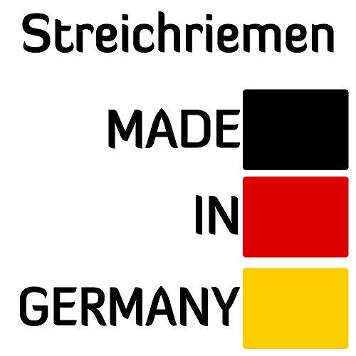 Abziehleder Set » PODURO MINI KOMBI « Streichriemen auf Holz & Chromoxid Schleifpaste & Baumwollbeutel - 6