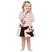 Produktbild Abstand Heligen Weihnachten Baby Kleidung Set Pullover Outfits Winteranzug Kinder Baby Mädchen Deer Gestreifte Prinzessin Kleid Weihnachten Outfits Kleidung