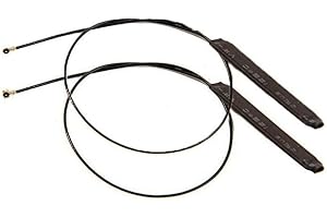 TREADALT-TEC Bluetooth MHF4 IPEX WLAN Netzwerkadapter interner PC Laptop WiFi Antenne für Intel 7260 8260 8265 9265 9260 9560 AX200 AX Killer M.2 IPEX4 Wi-Fi Wireless WLAN Karte Banana Pi 4 M2 Zero