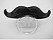 Edealing New Mustache Pacifier Binkie Man Plug Funny Baby Silicone Bpa Free Pack Of 3