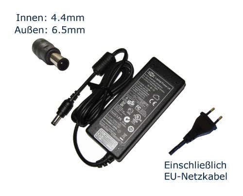 Netzteil für Sony Vaio PCG-7185M PCG-791M PCG-7A1M PCG-7G1M PCG-7M1M Notebook Laptop Ladegerät Aufladegerät, Charger, AC Adapter, Stromversorgung kompatibles Ersatz (12 Monate Garantie, einschließlich kostenlosem EU-Netzkabel) - "Laptop Power" gebrandmarkt