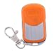 Produktbild IPOTCH Universal Ersatz Handsender Fernbedienung 433 MHz. 4 Kanal für Garagentoröffner - Orange