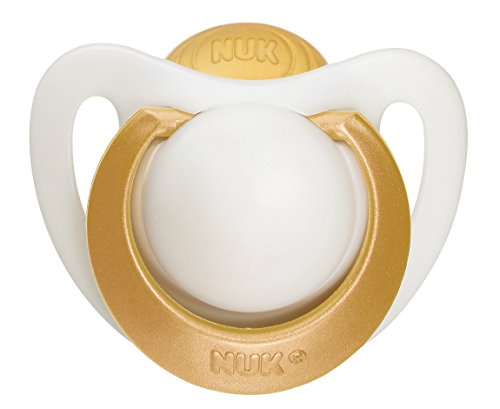 NUK Genius latex Orthodontic Soothers (6-18 Months, Pack of 2)