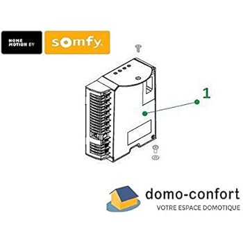 SOMFY - Boitier électronique RTS pr moteur PASSEO, SGS et Axovia (voir ...