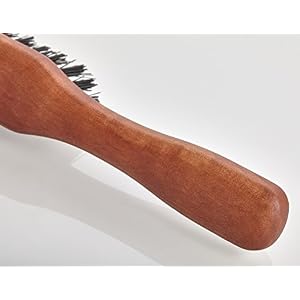 Premium beard brush/hair brush | soothing beard care with tiered boar bristles | stimulates blood circulation/beard… - Image 6