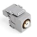 Price comparison product image Leviton 40735-RWG QuickPort RCA 110-Type, White Barrel, Grey