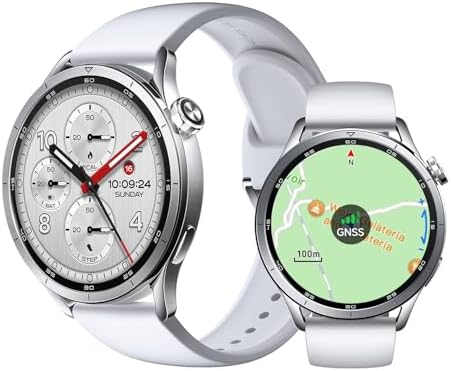 XIAOMI Watch S5 46 mm, Smartwatch per Uomo/Donna, AMOLED da 1,48", Fitness Tracker con Monitoraggio del Sonno, 21 Giorni, 150+ Modalità Sportive, GPS Dual-Band, NFC, Android&iOS, Argento
