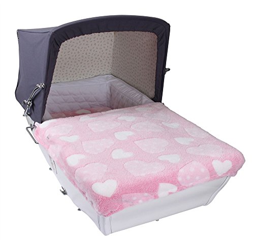 Clair de Lune Heart Cozy Coach Pram Covers