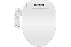 Desineo Abattant de Toilette Japonais WC Lavant et siège Chauffant séchage Automatique, Eau Chaude Élégant et Éco-Responsable