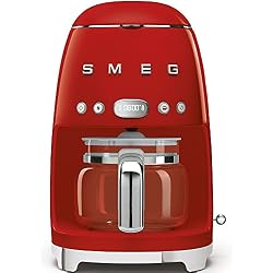 Smeg DCF01RDEU Cafetière Filtre Rouge