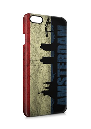 3D iPhone SE Holland Amsterdam Flipcase Tasche Flip Hülle Case Cover Schutz Handy