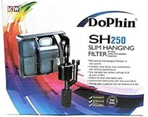 Dophin KWZONE Hanging Filter (Slim Hanging with 2 Carbon Cartridge SH-250)