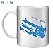 Produktbild STUFF4 Tee/Kaffee Becher 350ml/Blau/RS2 Avant/Weißkeramik/ST10