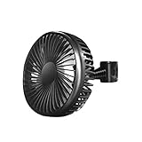 【Drei Windgeschwindigkeiten】Windgeschwindigkeit mit drei Geschwindigkeiten, kühles Upgrade, Qualitätsmotor, leise und langlebig, starke Leistung des Kupfermotors, lange Lebensdauer.