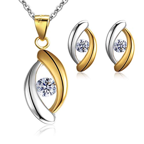 Sreema London -Collar para Mujer de color Plata de talla Ver Descripción