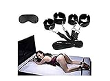 Forocean Bed Boňdàgé Straps Suit Tied Hand Feet Set for Couples Eye Mask