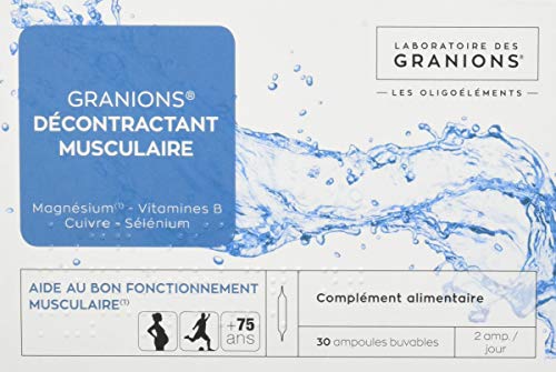 GRANIONS Décontractant Musculaire 30 Ampoules
