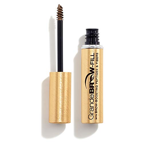 Grande Cosmetics Grande BROW-FILL Volumizing Brow Gel with Fibers & Peptides,  Light