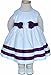 Girls Cream and Purple Bolero Dress Set