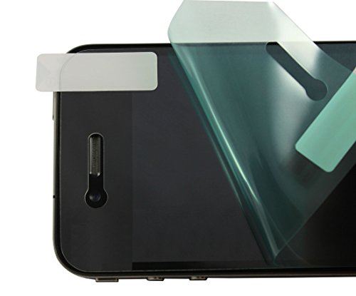 2x iPrime® Premium Apple iPhone 4/4s Panzerfolie aus TPU Anti Shock Folie Panzer Schutzfolie Displayschutzfolie – Vorderseite Front - 2