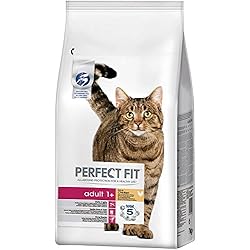 Perfect Fit Croquettes pour chat adulte stérilisé, riche en poulet, 1 sac de 7kg