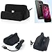 Produktbild K-S-Trade Dockinsgstation für Motorola Moto Z2 Force Ladestation Dock Ladegerät Docking Station inkl. USB Typ C Kabel schwarz
