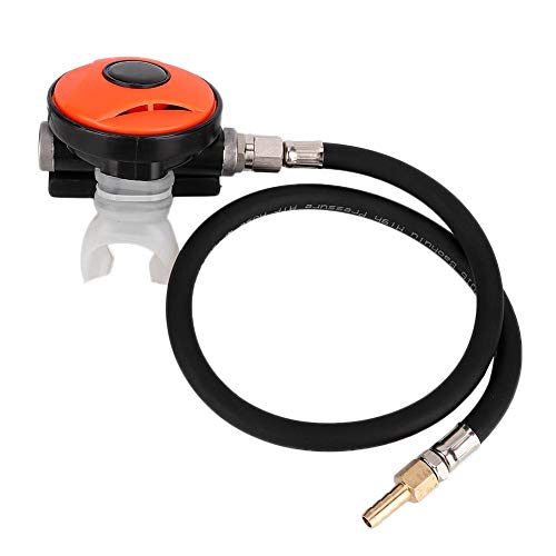 SolUptanisu Détendeur de plongée, Détendeur de plongée sous-Marine avec Plongeur 2ème étape Explorateur de détendeur de plongée Compact avec Embout Accessoire pour équipement de plongée