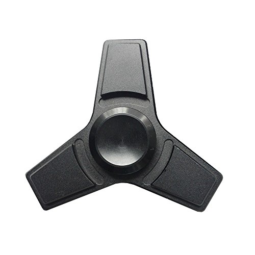 Tri-Spinner Fidget,Aluminium alloy Hand Spinner Toy Fingertip Gyroscope rotate for 1-4 minutes (black) Tri-Spinner Fidget,Aluminium alloy Hand Spinner Toy Fingertip Gyroscope rotate for 1-4 minutes (black)