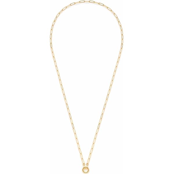 Jewels By Leonardo Collana Delica - Catena Lunga In Acciaio Dorato Con Pietre Nere E Mini Flacon, 80-82,4 Cm