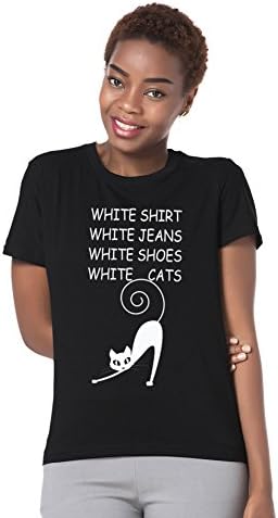 T-Shirt ,Women Top Tee ,Casual Short Sleeve Girls - Summer - Cotton - Round Neck - PRIAMS 7