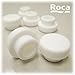Produktbild Roca Nexo Ersatz-Softclose WC WC-Sitz weiß Puffer Set Pack (6)