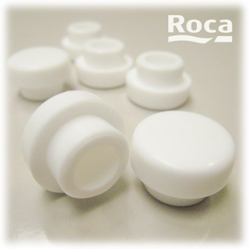 Preisvergleich Produktbild Roca Nexo Ersatz-Softclose WC WC-Sitz weiß Puffer Set Pack (6)