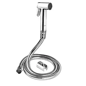 Coats ABS Plastic Health Faucet with 1m to 1.5 Meter Long PVC Flexible Tube and ABS Wall Hook (Pattern 1)