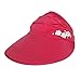 Produktbild UFACE Frauen Outdoor Strand Sonnenschutzkappe UV Schutz Caps Sonnenblende Hut (Pink)