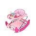 Kiddu Harley Rocker Baby Walker (Pink, 6 Months)