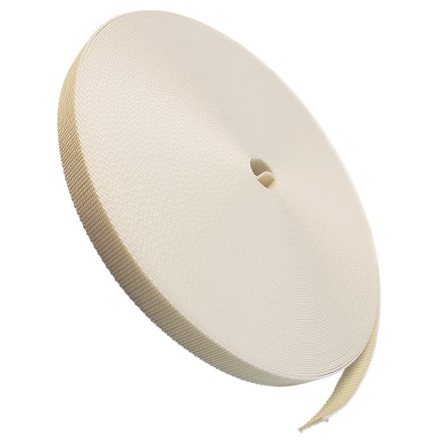 Gurtband 23mm Breite Farbe beige 50m-Rolle Rolladengurt für Rolladen