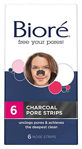 Bioré Charcoal Pore Strips - Pack of 6