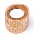 Produktbild Onliving Kerze RIBEIRO in Holzgefäß, Windlicht aus dem Astkragen - D: 12-14cm - H: 10cm - G: ca. 1kg - nachfüllbar, natürliche Form, poliert