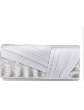 Clasichic Damen Frauen Hochzeit Clutch Elegant Abendtasche Handtasche