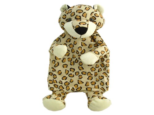 Preisvergleich Produktbild Wärmflasche 1 L mit Bezug Leopard