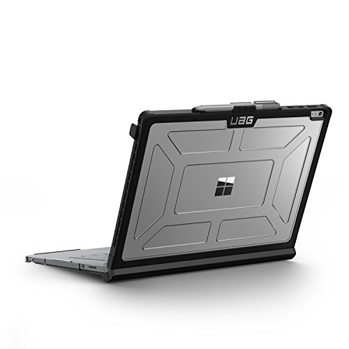 Urban Armor Gear Hardcase f  r Microsoft Surface Book mit Performance Base - Transparent  Microsoft Zertifiziert   L  ftungsschlitzaussparungen   Pen 