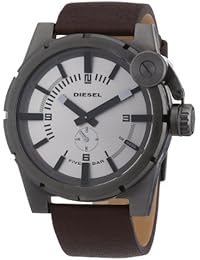Diesel DZ4238 - Reloj analógico de cuarzo para hombre con correa de piel, color marrón
