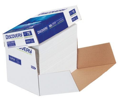 Discovery Fast Pack - Papier multifonction Blanc 75 g/m² A4 - Carton de 2500 feuilles