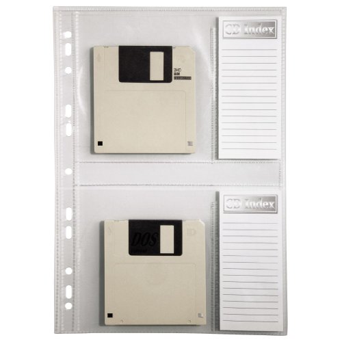 Hama CD ROM Ordnerhüllen DIN A4 für 20 CD-ROMs - 4