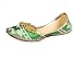Panahi Green Partywear Ethnic Punjabi Mojari for Women RS.649.00